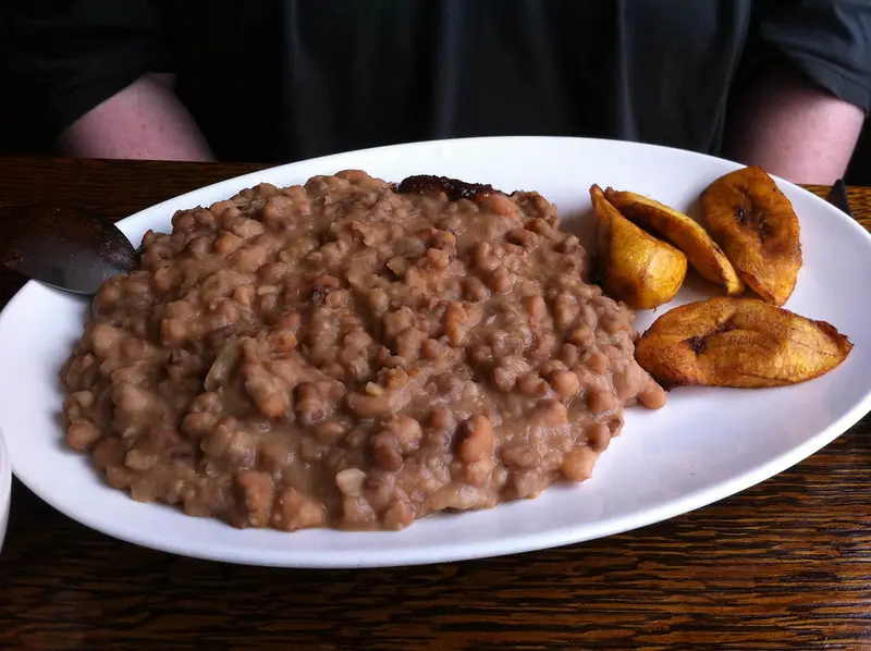 Beans and Plantain 